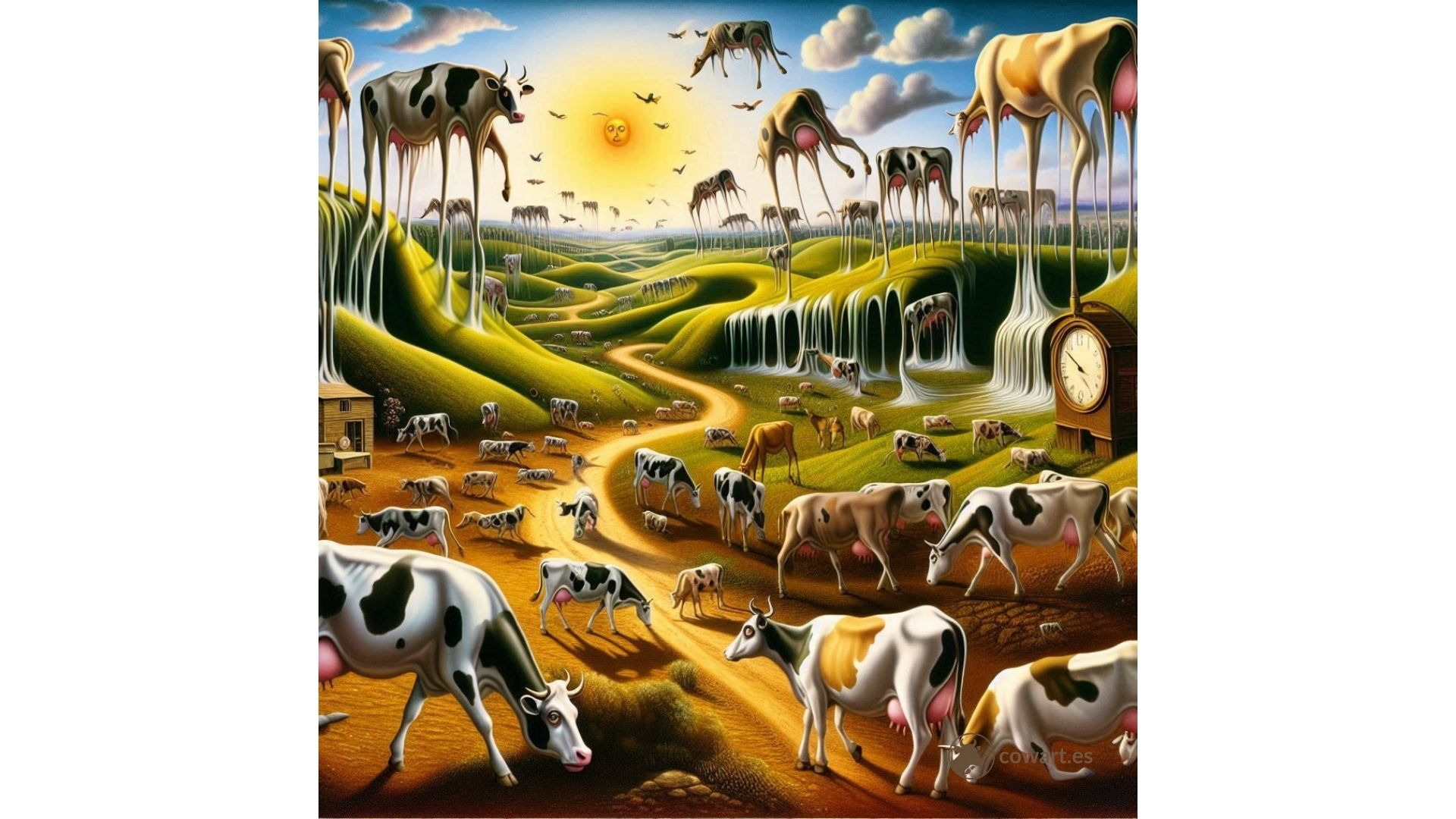 Las vacas se derriten